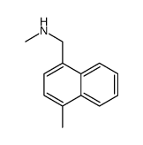 1-Naphthalenemethanamine, N,4-dimethyl Structure