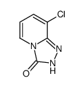 8-氯-[ 1,2,4]三唑并[4,3-A]吡啶-3(2h )-酮结构式