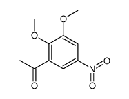 1-(2,3-Dimethoxy-5-nitrophenyl)ethanone结构式