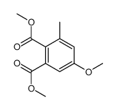 4-甲氧基-6-甲基邻苯二甲酸二甲酯结构式