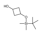 3-[(tert-butyldimethylsilyl)oxy]cyclobutan-1-ol structure