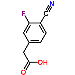 2-(4-Cyano-3-fluorophenyl)acetic acid picture