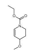 ethyl 4-methoxy-3,4-dihydropyridine-1(2H)-carboxylate结构式