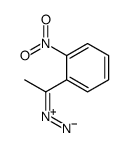 1-(1-diazoethyl)-2-nitrobenzene结构式
