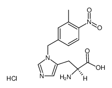 3-(3-METHYL-4-NITROBENZYL)-L-HISTIDINE structure