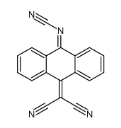 [10-(dicyanomethylidene)anthracen-9-ylidene]cyanamide结构式