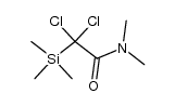 2,2-dichloro-N,N-dimethyl-2-(trimethylsilyl)acetamide Structure