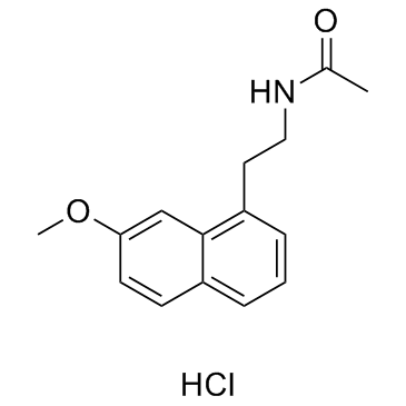 阿戈美拉汀盐酸盐结构式
