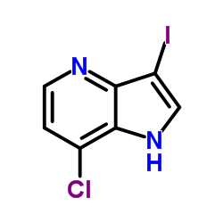 7-Chloro-3-iodo-1H-pyrrolo[3,2-b]pyridine picture