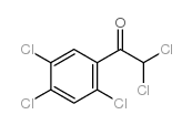 2,2,2,4,5-五氯苯乙酮结构式