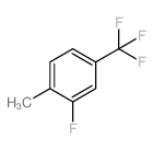 2-fluoro-1-methyl-4-(trifluoromethyl)benzene结构式