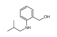[2-(2-methylpropylamino)phenyl]methanol结构式
