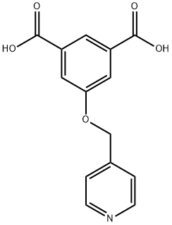 5-(pyridin-4-ylmethoxy)-isophthalic acidf结构式