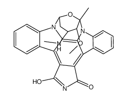 7-氧代星形孢菌素结构式