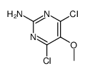 2-Amino-4,6-dichloro-5-methoxypyrimidine Structure