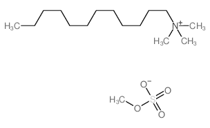 硫酸甲酯的十二烷基三甲基铵结构式