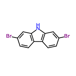 2,7-Dibromo-9H-carbazole Structure