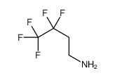 3,3,4,4,4-Pentafluoro-1-butanamine结构式