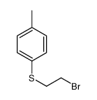 1-(2-bromoethylsulfanyl)-4-methylbenzene Structure
