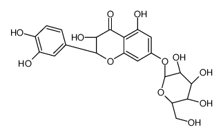 Taxifolin 7-O-β-D-glucoside结构式