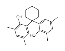 2-[1-(2-hydroxy-3,5-dimethylphenyl)cyclohexyl]-4,6-dimethylphenol结构式