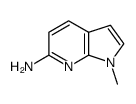 1-methyl-1H-pyrrolo[2,3-b]pyridin-6-amine Structure