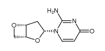 1-(3,5-anhydro-2-deoxy-β-D-threo-pentofuranosyl)isocytosine Structure
