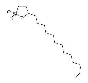 5-Tridecyl-1,2-oxathiolane 2,2-dioxide结构式