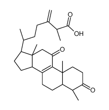 樟芝酸A结构式