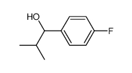 1-(4-FLUOROPHENYL)-2-METHYLPROPAN-1-OL结构式