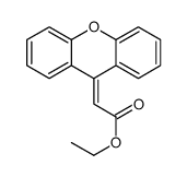 ethyl 2-xanthen-9-ylideneacetate结构式