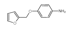 4-(FURAN-2-YLMETHOXY)-PHENYLAMINE Structure