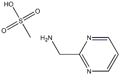 2-氨甲基嘧啶甲磺酸盐结构式