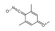 4-methoxy-2,6-dimethylbenzonitrile oxide结构式