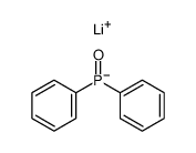 Lithium diphenylphosphide oxide Structure