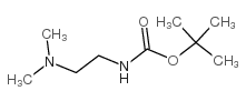 N,N-二甲基-N'-(叔丁氧羰基)乙二胺结构式