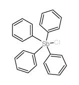 Antimony,chlorotetraphenyl-, (TB-5-12)-结构式