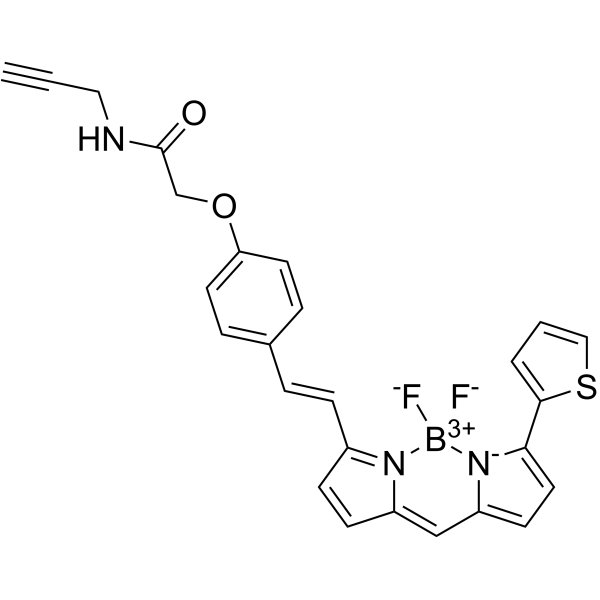 BDP 630/650 alkyne结构式