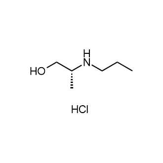 (R)-2-(丙氨基)丙醇盐酸盐结构式