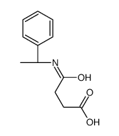 (S)-(-)-N-(1-苯乙基)琥珀酰胺酸结构式