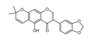 trans-3,4,5,4'-tetramethoxy-stilbene结构式