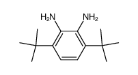 o-Phenylenediamine,3,6-di-tert-butyl- (8CI) Structure