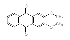 9,10-Anthracenedione,2,3-dimethoxy- Structure