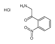 2-AMINO-1-(2-NITRO-PHENYL)-ETHANONE HYDROCHLORIDE Structure