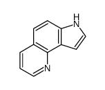 3H-pyrrolo[2,3-h]quinoline结构式