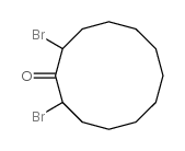 Cyclododecanone,2,12-dibromo- Structure