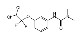 3-[3-(2,2-Dichloro-1,1-difluoro-ethoxy)-phenyl]-1,1-dimethyl-urea结构式