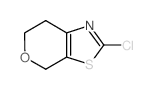 2-氯-6,7-二氢-4h-吡喃并[4,3-d]噻唑结构式