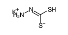 potassium,N-aminocarbamodithioate结构式