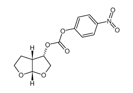 (3R,3aS,6aR)-hexahydrofuro[2,3-b]furan-3-yl-4-nitrophenyl carbonate Structure